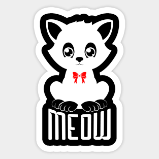 13 - MEOW Sticker